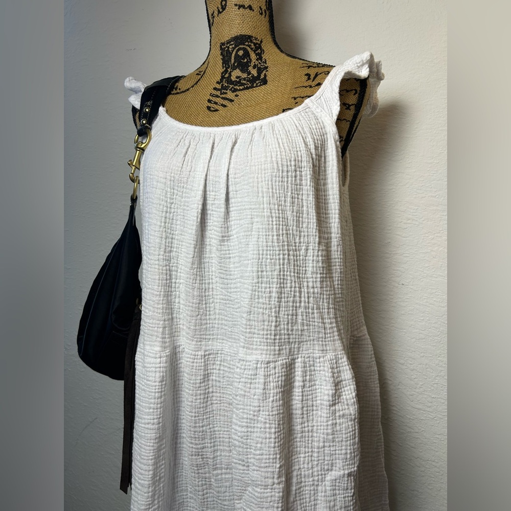4Our Dreamers women’s 100% cotton white sundress